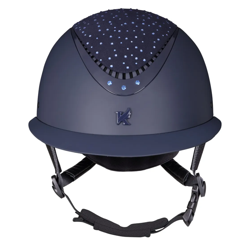 Shires Karben Viola Ellipse Riding Hat - Navy-2